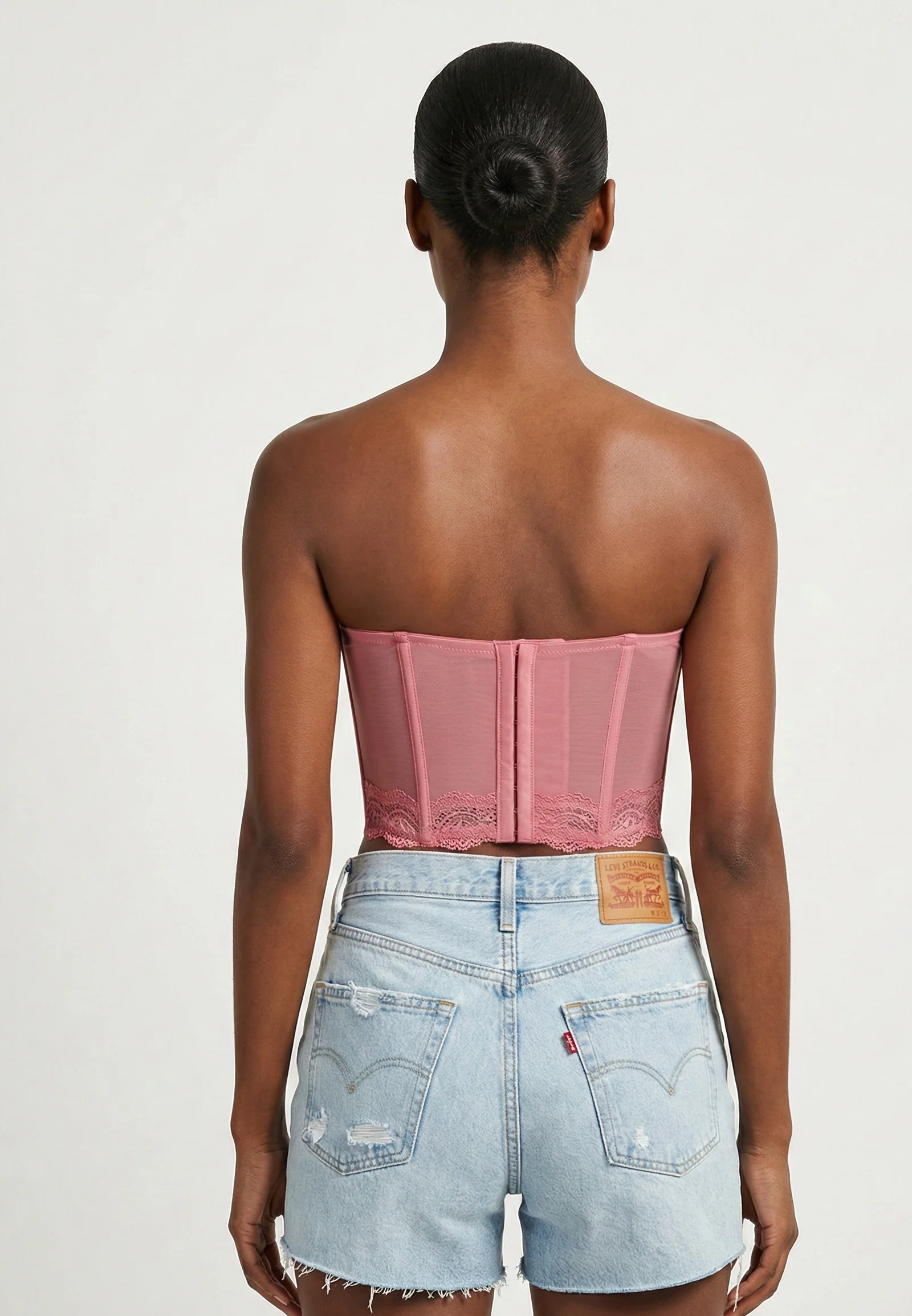 Vintage Blossom Straplez Büstiyer